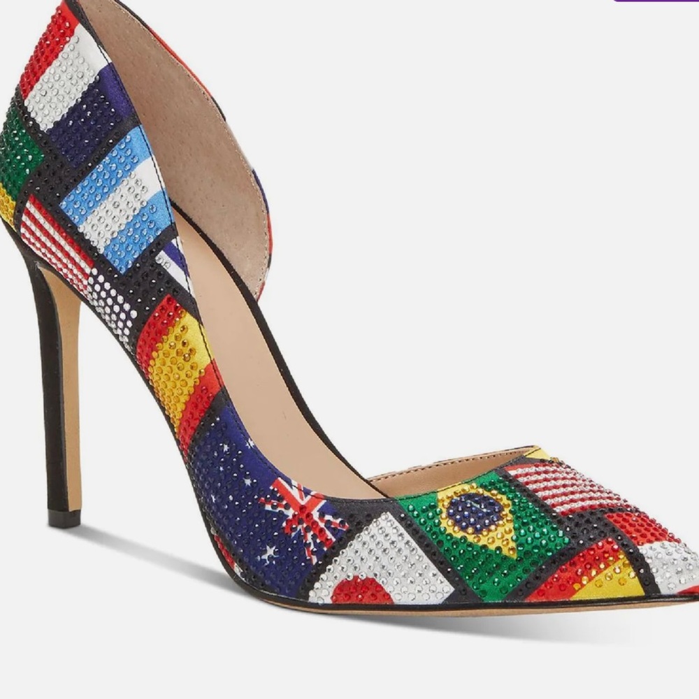 Brand New INC International Kenjay38 Multi color crystal pump 10